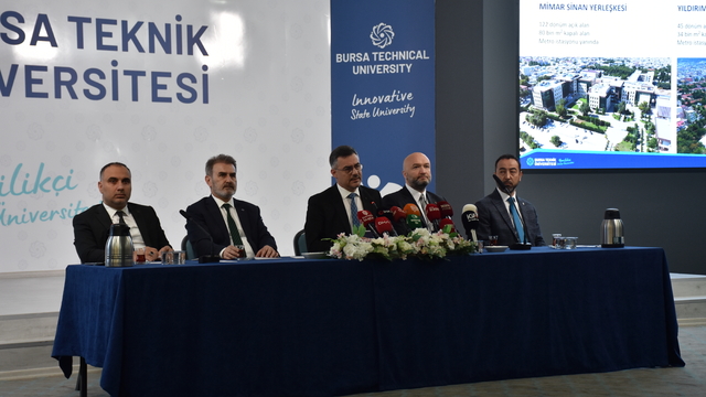 BTÜ Rektörü Naci Çağlar, basın mensuplarıyla bir araya geldi: