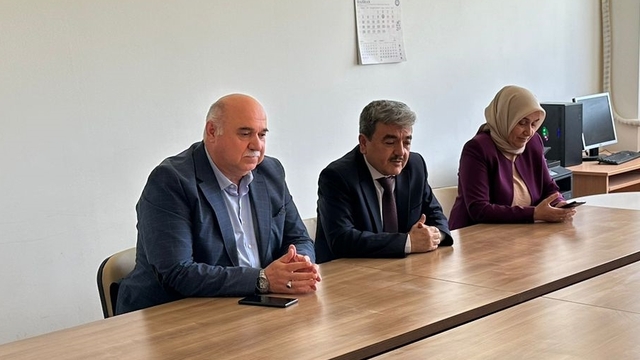 Amasya Milli Eğitim Müdürü Türkmen'den Gümüşhacıköy'de okul ziyareti