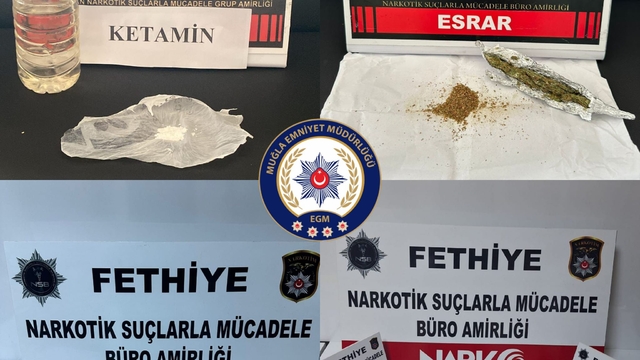 Muğla'da uyuşturucu ticareti yaptığı iddiasıyla yakalanan şüpheli tutuklandı