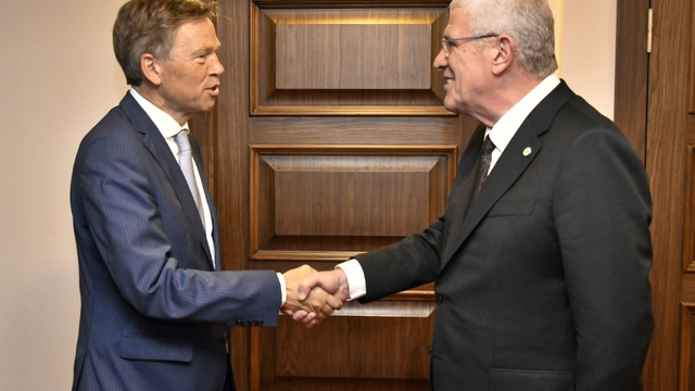 İYİ Parti Genel Başkanı Dervişoğlu, Hollanda'nın Ankara Büyükelçisi Wijnands ile görüştü