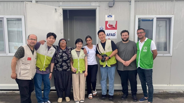 Güney Koreli yardım Derneği'nden Adıyaman İHH'ya ziyaret