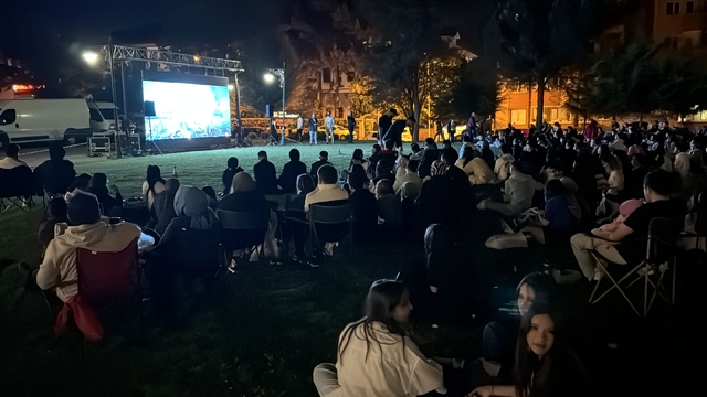 Safranbolu'da "Açık Hava Sinema Geceleri" etkinliği yapıldı