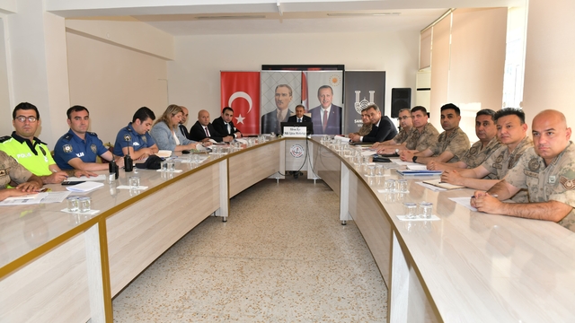 Şanlıurfa'da Seçim Güvenliği Toplantısı yapıldı