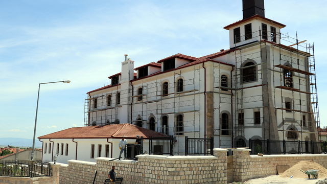 Amasya'daki 159 yıllık Kızlar Mektebi restorasyonla kütüphaneye dönüştürülüyor