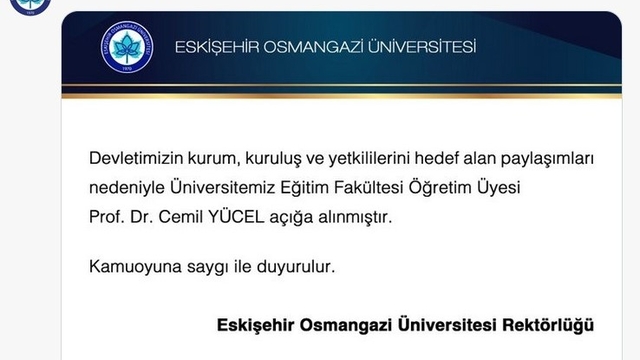 Profesöre 'paylaşım' gözaltısı