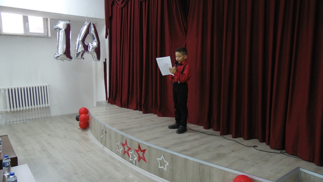 Orta'da birinci sınıf öğrencileri için okuma bayramı düzenlendi