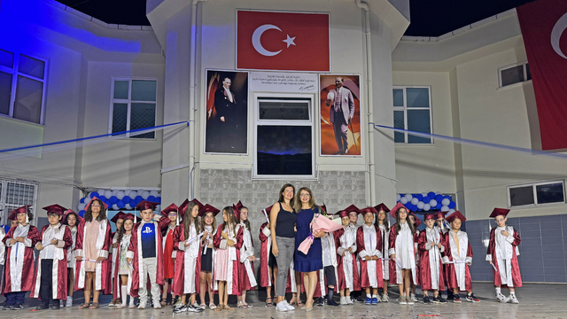 Mavişehir İlkokulu'nda mezuniyet töreni yapıldı