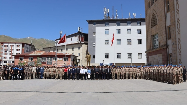 Hakkari'de Jandarma Teşkilatının 185'inci kuruluş yıl dönümü kutlandı
