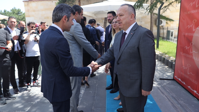 Nevşehir'de bayramlaşma programı düzenlendi