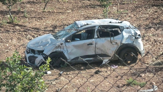 Şırnak'ta devrilen otomobildeki 1 kişi öldü, 4 kişi yaralandı