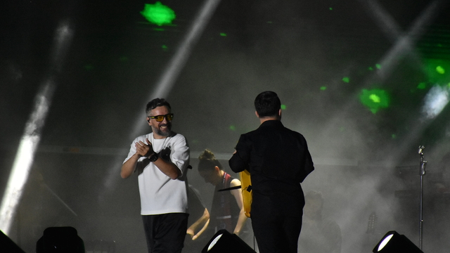 Şarkıcı Resul Dindar "Trabzon Kültür Yolu Festivali"nde sahneye çıktı