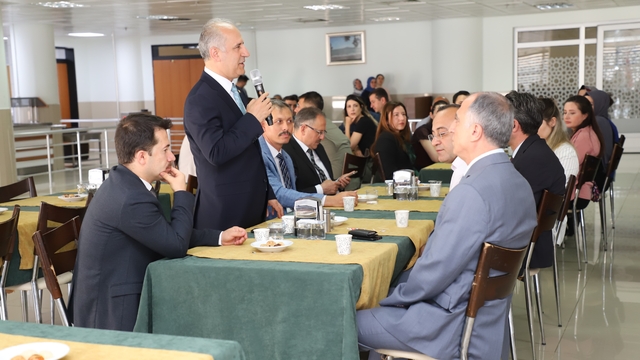 Konya Adliyesi'nde bayramlaşma töreni düzenlendi