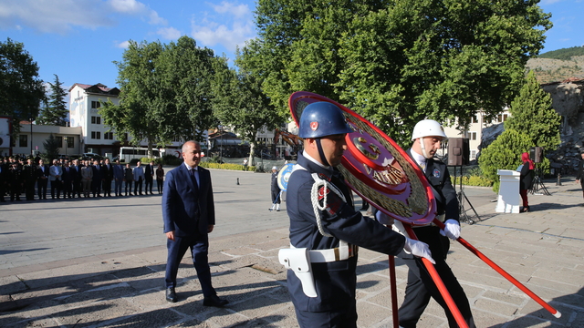 Atatürk'ün Tokat'a gelişinin 105. yıl dönümü törenle kutlandı