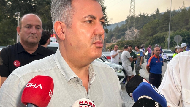 Selçuk'ta çıkan orman yangını Kuşadası'na da sıçradı (3)