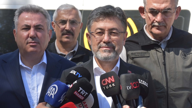 İzmir'deki yangında yanan alanlar, havadan görüntülendi (2)