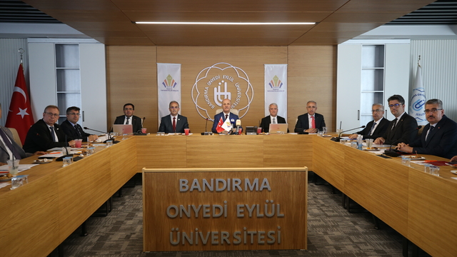 YÖK Başkanı Özvar, Trakya Üniversiteler Birliği 23. Üst Kurul Toplantısı'nda konuştu: