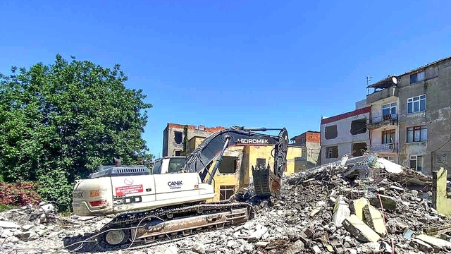 Samsun'da kentsel döşüm projesi kapsamında 741 bina yıkılacak