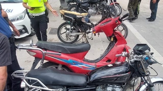 Yerköy'de haziranda plakasız 43 motosiklet trafikten men edildi