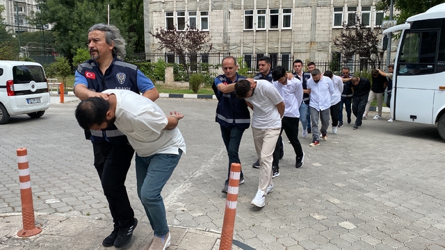 Samsun merkezli dolandırıcılık operasyonunda 8 şüpheli adliyede