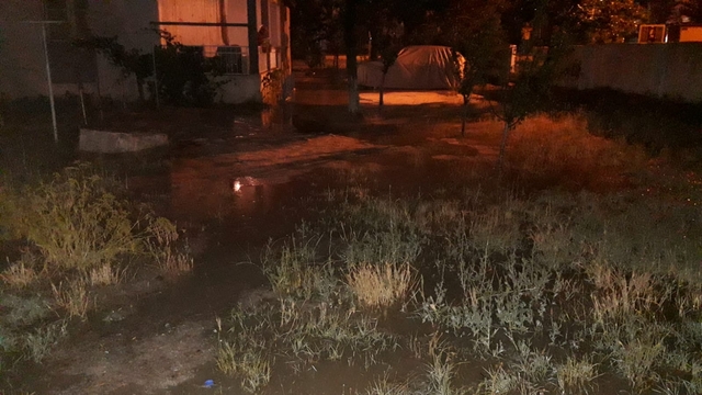 Sivas'ta sağanak ve dolu etkili oldu