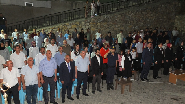 Keban'da 15 Temmuz Demokrasi ve Milli Birlik Günü anma etkinlikleri