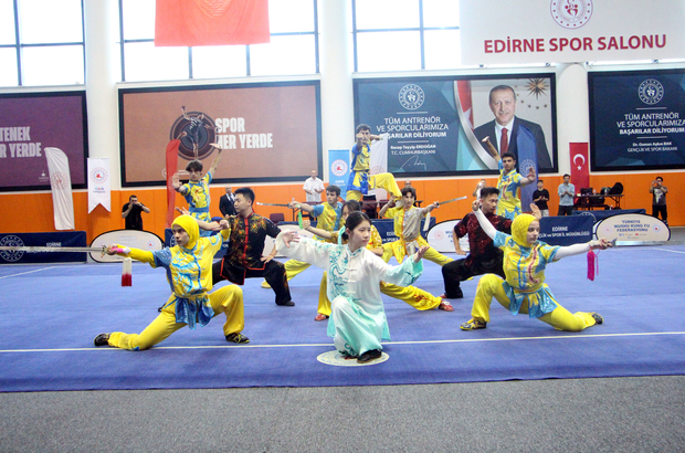 Edirne'de Açık Balkan Wushu Kung Fu Şampiyonası başladı