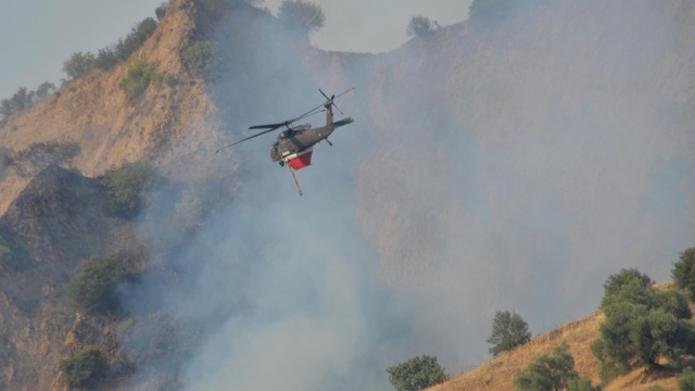 Nazilli'de çıkan yangın kohtrol altına alındı