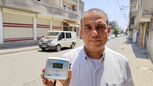 Silopi'de hava sıcaklığı 44 dereceyi buldu; Cadde ve sokaklar boş kaldı