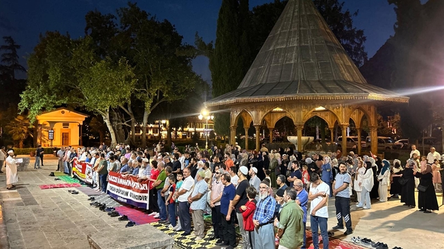 Amasya'da Gazze'de vefat edenler için dua edildi