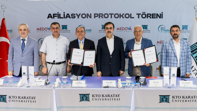 KTO Karatay Üniversitesinin tıp öğrencileri için protokol imzalandı