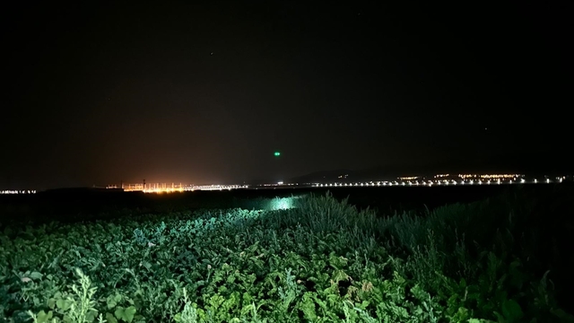 Konya'da geçen sene tarlasında obruk oluşan çiftçinin tarlasında yine obruk oluştu