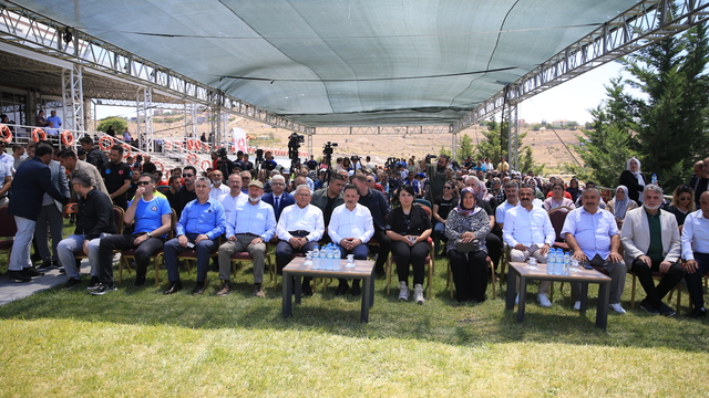 Kayseri Kuşçu Su Sporları Merkezi törenle açıldı