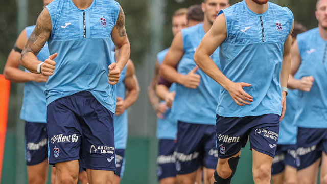 Trabzonspor'da St. Gallen maçı hazırlıkları sürüyor