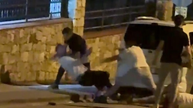 Uzman çavuşun eğlence mekanı çıkışı öldürüldüğü kavga kamerada