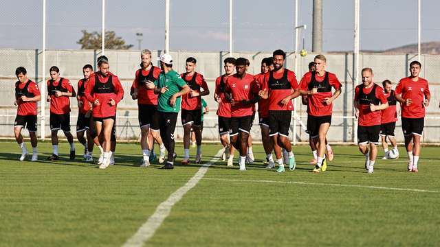 Sivasspor, Eyüpspor maçının hazırlıklarını sürdürdü