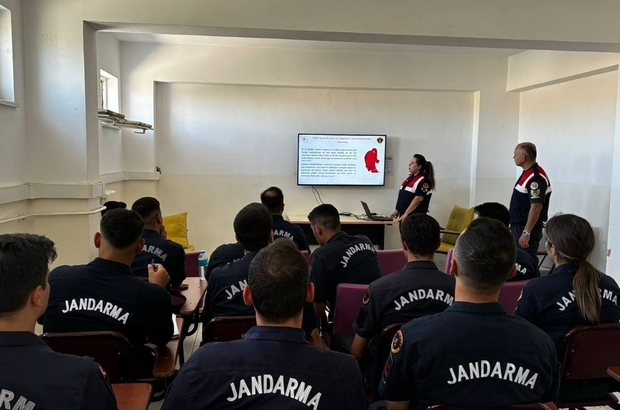 İpsala'da jandarma personeline kurum içi gelişim eğitimi verildi