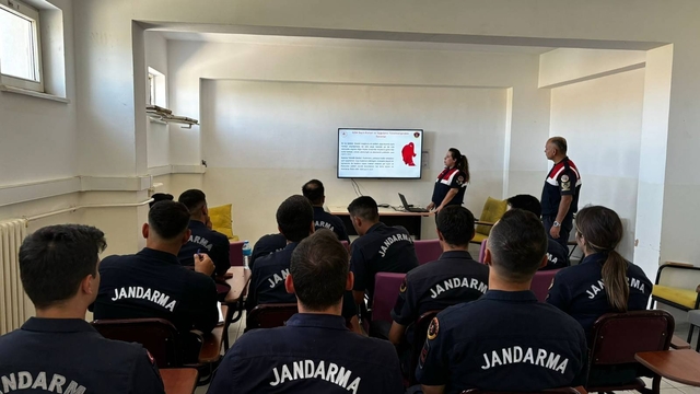 İpsala'da jandarma personeline kurum içi gelişim eğitimi verildi