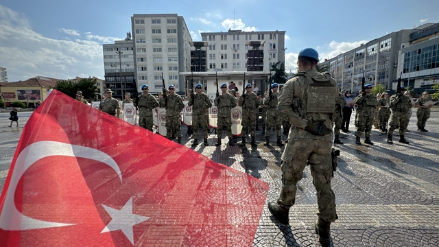 Samsun'da askeri bando konser verdi