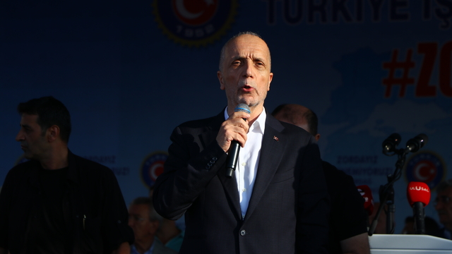 TÜRK-İŞ Genel Başkanı Ergün Atalay, Tekirdağ'da konuştu: