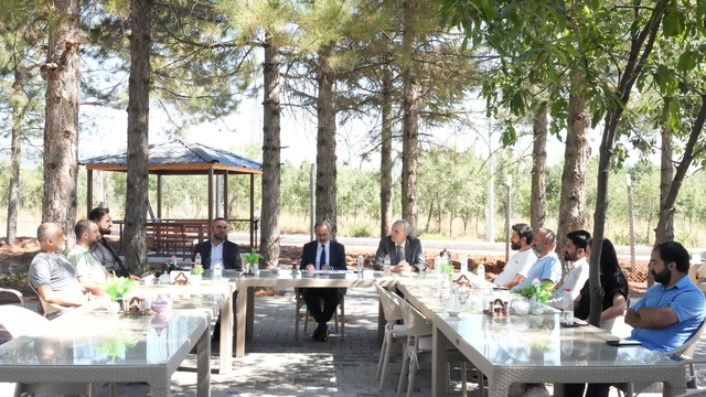 Bingöl Üniversitesi Rektörü Prof. Dr. Çelik, gazetecilerle bir araya geldi