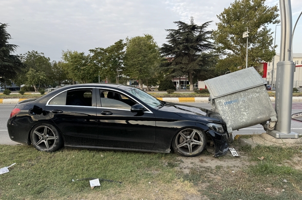 Edirne'de otomobilin çarptığı bisiklet sürücüsü ağır yaralandı