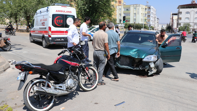 Kilis'teki trafik kazasında 2 kişi yaralandı