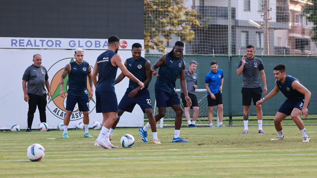 Alanyaspor, Atakaş Hatayspor maçının hazırlıklarına başladı
