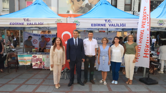 Edirne'de sağlıklı hayat merkezleri tanıtıldı