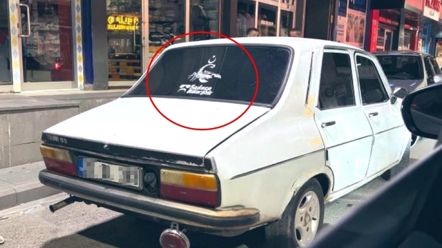 Şırnak'ta JİTEM amblemi ve 'Sadece ölüler görür' yazılı beyaz torosun sahibi uzman çavuş, açığa alındı