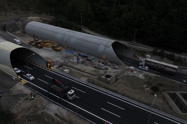 Bolu Dağı Tüneli İstanbul yönü 38 gün sonra ulaşıma açıldı