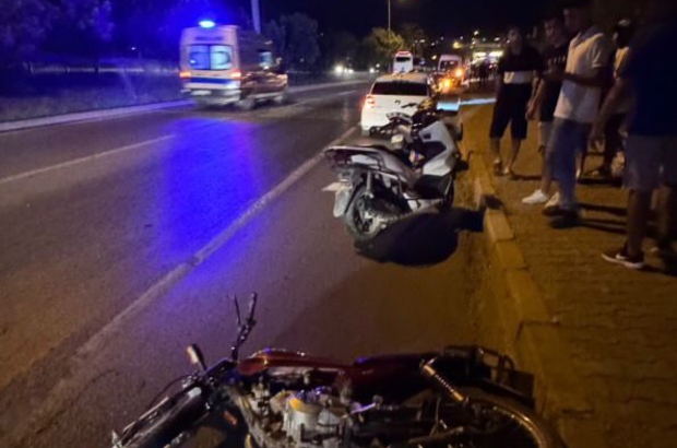 Alanya'da motosiklet kazasında 1 kişi öldü, 1 kişi yaralandı