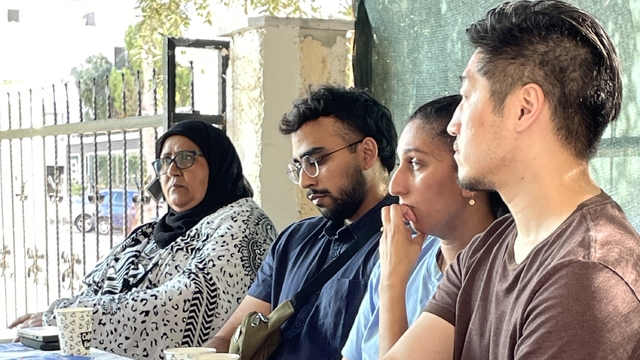 İsrail askerlerince öldürülen Ayşenur Ezgi Eygi'nin eşi, Aydın'da taziyeleri kabul etti