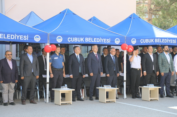 Çubuk'ta İlköğretim Haftası için tören düzenlendi