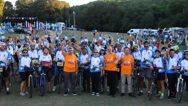 Bisiklet tutkunları 4. Kocaeli Turizm ve Bisiklet Festivali'nde buluştu